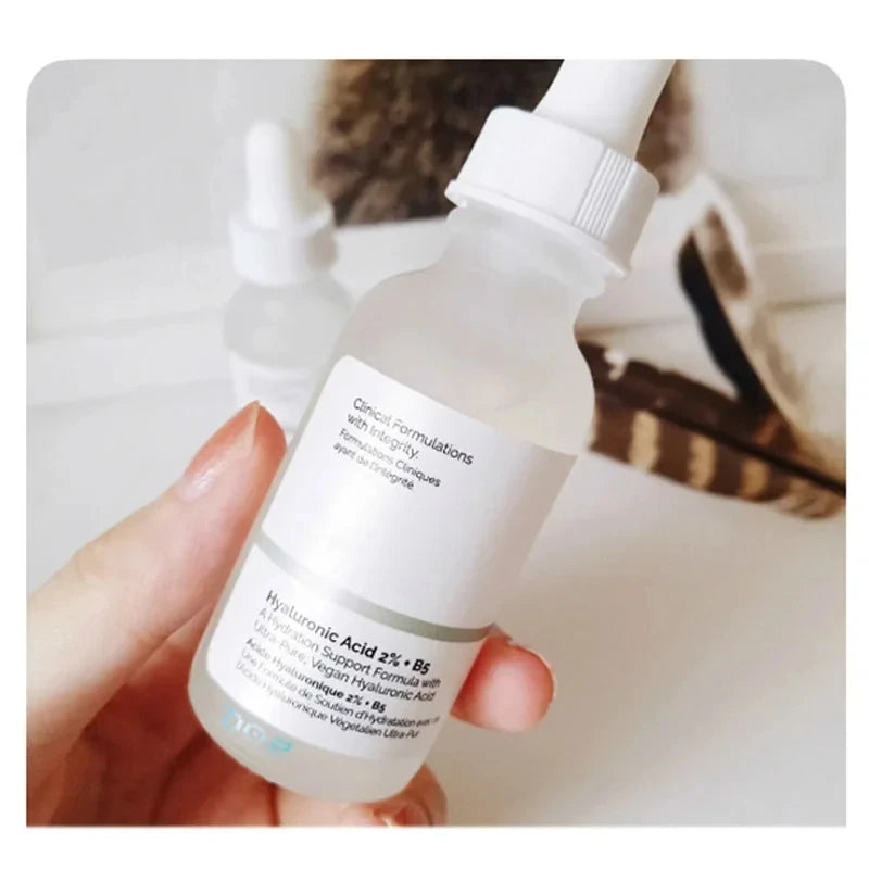 2% Hyaluronic Acid + B5 Serum Moisturizing Nourishing Dry Smooth Face Skin Care Firming Oil Control Multi-Effect Facial Essence